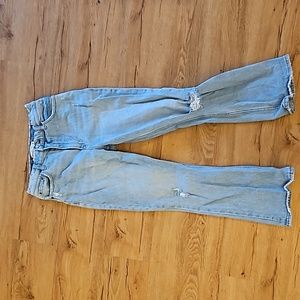 Abercrombie & Fitch The Kick Flare High Rise jeans